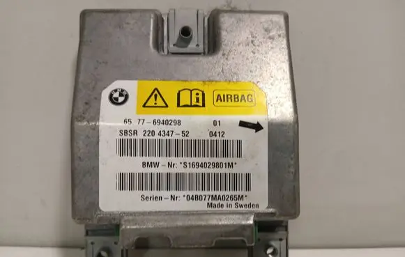 BMW 5 E60 E61 Airbag control unit/module 6940298 S1694029801M 220434752