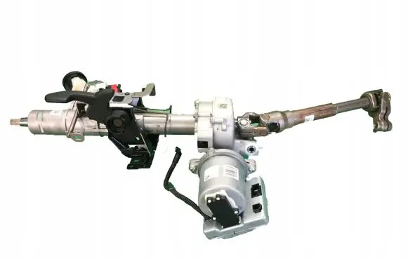 Steering wheel axle set