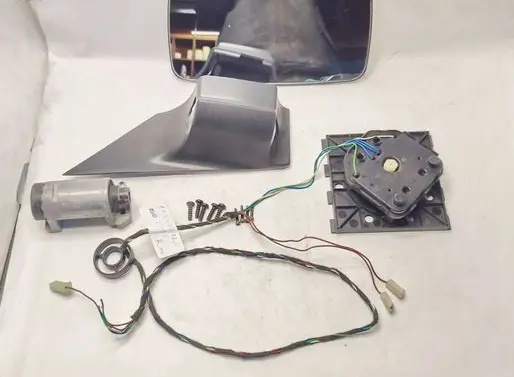 Front door electric wing mirror