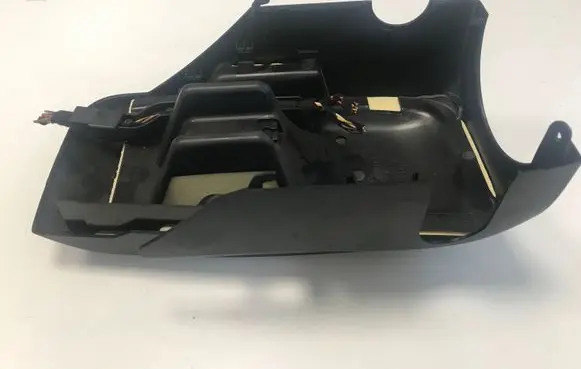 Steering wheel column trim