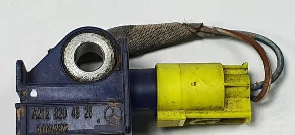 Airbag deployment crash/impact sensor