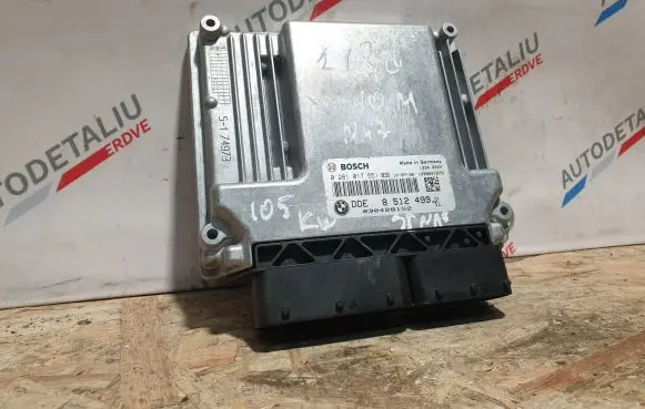 BMW X1 E84 Engine control unit/module 8512499 0281017551 8577664