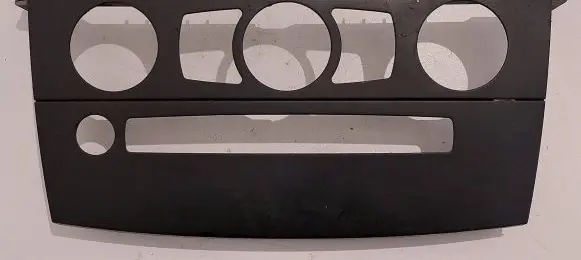 BMW 5 E60 E61 Climate control/heater control trim 7906437 P1196 041200