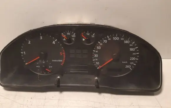 Audi A4 S4 B5 8D Speedometer (instrument cluster) 198616008 T10068680001T 8D0919861F