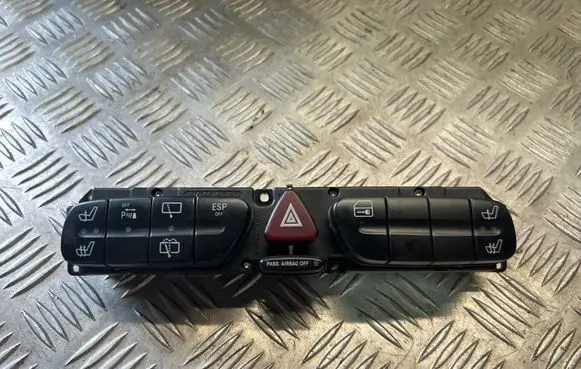 Mercedes-Benz C W203 Hazard light switch 2038219779
