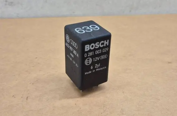 Audi A6 S6 C6 4F Glow plug pre-heat relay 4E0907282A