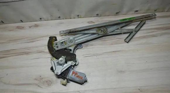 Front door window regulator with motor