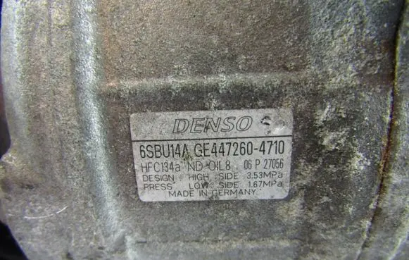 BMW 1 F20 F21 Air conditioning (A/C) compressor (pump) 6SBU14A