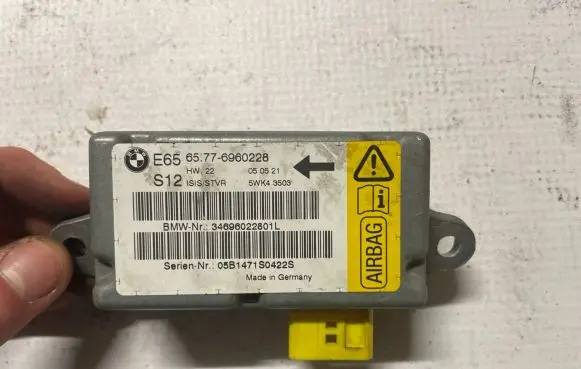 BMW 7 E65 E66 Airbag deployment crash/impact sensor 65776960228