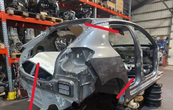 Opel Corsa F Rear quarter panel 