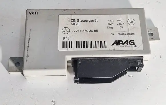 Mercedes-Benz E W211 Other control units/modules A2118703085 19672621