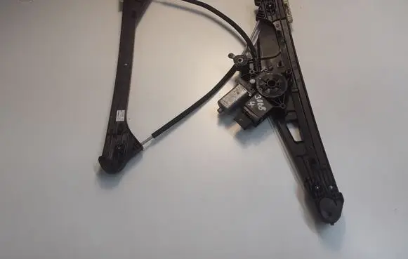 Front door window regulator with motor