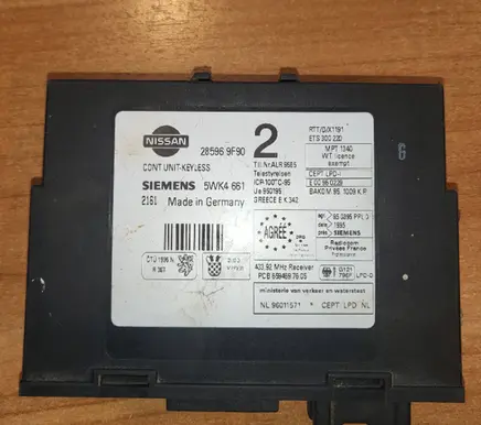 Nissan Terrano Engine control unit/module 285969F90