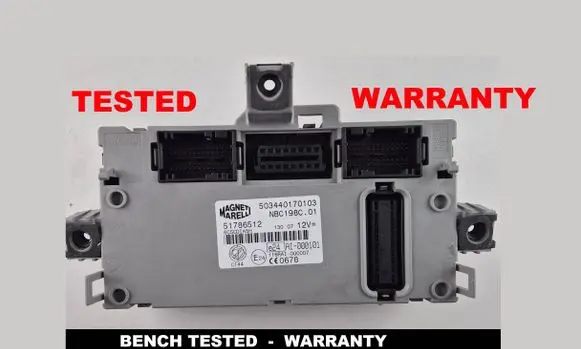 Fiat Bravo Engine control unit/module 503440170103 51786512 NBC198801