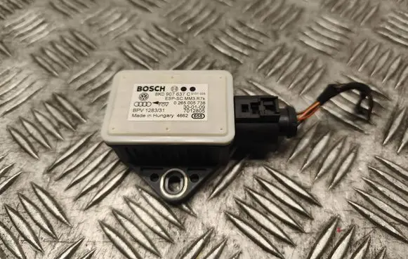 Audi A4 S4 B8 8K ESP acceleration yaw rate sensor 8K0907637C 0265005738