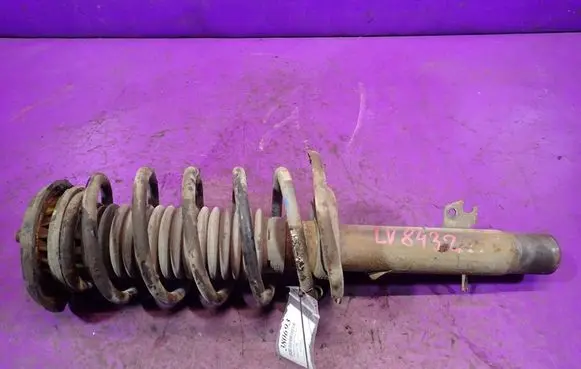Peugeot 207 CC Front shock absorber with coil spring 
