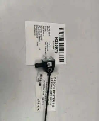 Porsche Boxster 982 Airbag deployment crash/impact sensor 99161822101 170404 2645