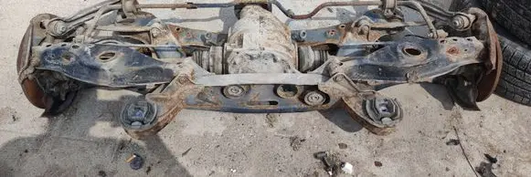 Mercedes-Benz CLK A209 C209 Rear axle beam with reductor 2093501900 0783072