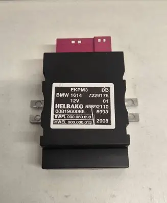 BMW 7 F01 F02 F03 F04 Fuel injection pump control unit/module 7229175 0081960086 55892110