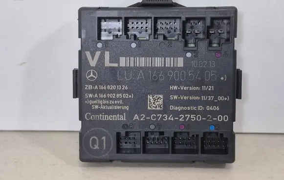 Mercedes-Benz B W246 W242 Door control unit/module A1669005405 A1668201326 A1669028502
