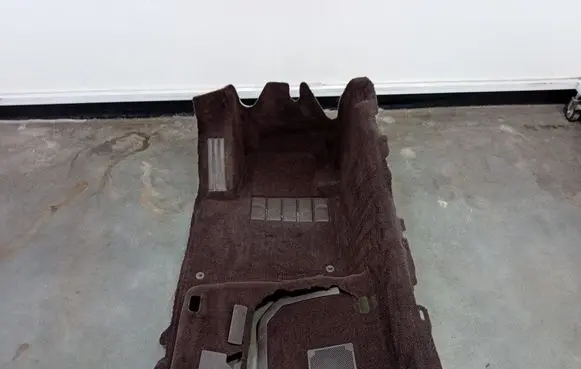 Porsche Cayenne (92A) Front floor carpet liner 7P5863103CA