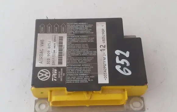 Volkswagen PASSAT B6 Airbag control unit/module 3C0909605J 4805290P