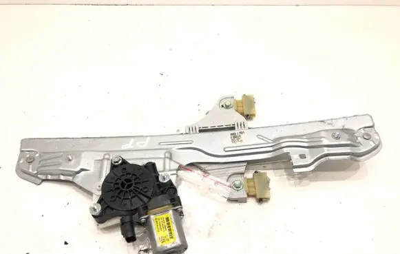 Front door window regulator with motor