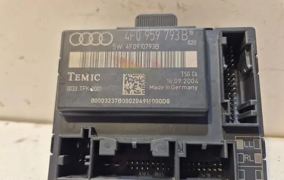 Audi A6 S6 C6 4F Door control unit/module 4F0959793B