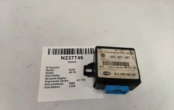 Audi A8 S8 D3 4E Light module LCM 4B0907357C 5LA00808106