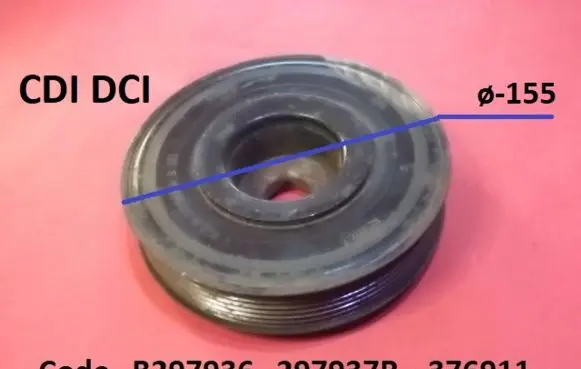 Nissan Primastar Crankshaft pulley B297936 297937R