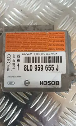 Audi A3 S3 8L Airbag control unit/module 8L0959655J