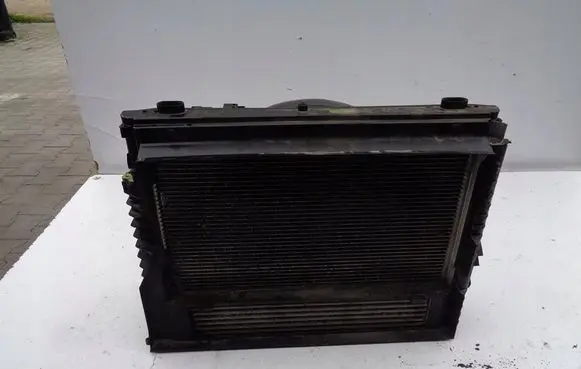BMW 5 E60 E61 Radiator set CHODNICA