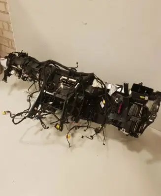 Interior heater climate box assembly