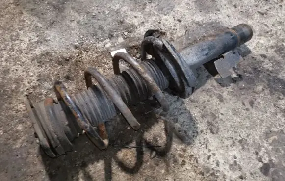 Ford Focus Front shock absorber with coil spring