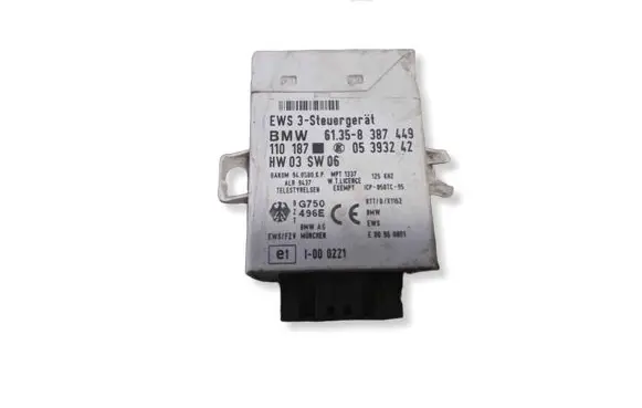 BMW 5 E39 Immobilizer control unit/module 61358387449 110187