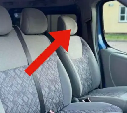Renault Trafic II (X83) Front seat headrest
