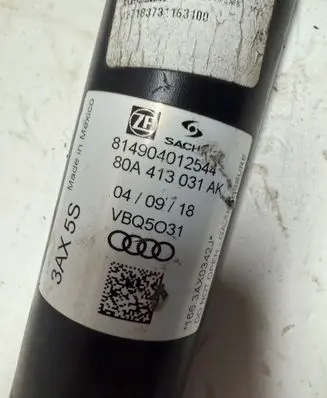 Audi Q5 SQ5 Front shock absorber with coil spring 80A413031AK