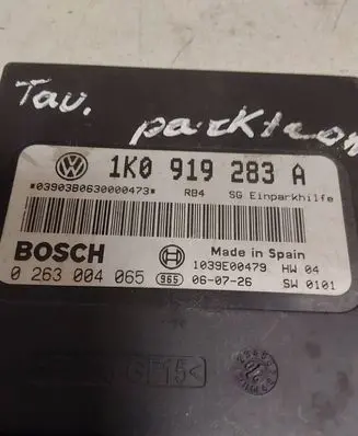 Volkswagen Touran I Parking PDC control unit/module 1K0919283A 1039E00479 0263004065