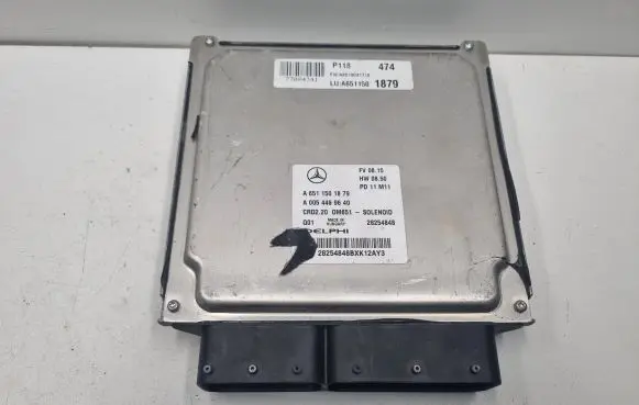 Mercedes-Benz Vito Viano W639 Engine control unit/module A6511501879 6511501879