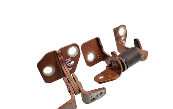 Front door hinge set