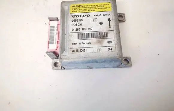 Volvo S70 V70 V70 XC Airbag control unit/module 0285001219 9459150