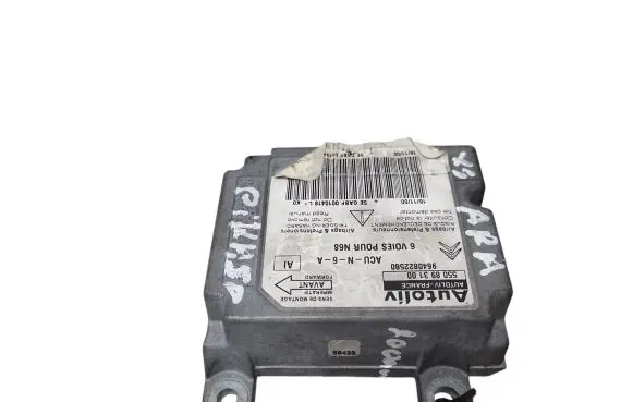 Citroen Xsara Picasso Airbag control unit/module 9640822580 550893100