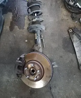 Opel Astra K Front shock absorber with coil spring