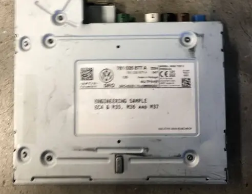 Volkswagen Touareg III MMI control unit 761035877A