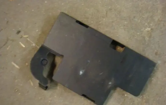 Audi A1 Battery box tray cover/lid 