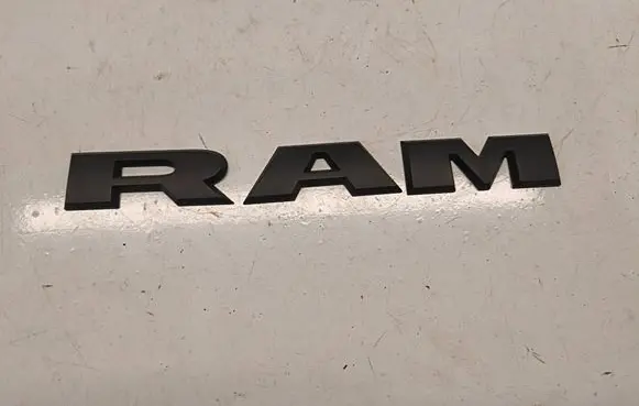 Dodge RAM Manufacturers badge/model letters 68309785AB 68302528AB