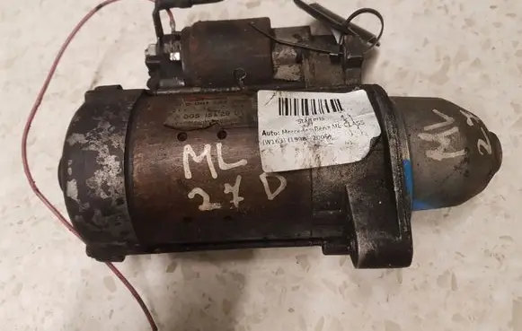 Mercedes-Benz ML W163 Starter motor 0001223005 0051512901