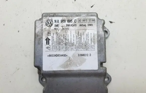 Volkswagen Golf V Airbag control unit/module 1K0909605C