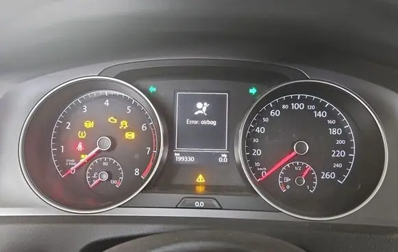 Volkswagen Golf VII Speedometer (instrument cluster) 5G1920740B IMPRK1562275