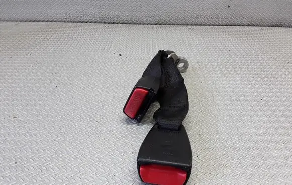 Middle seatbelt buckle (rear)